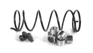 Mitsubishi Eclipse Cross Brake Kit - Front - R1 Concepts - eLINE Series Blank Rotors + Optimum OE Pads - `18-`24